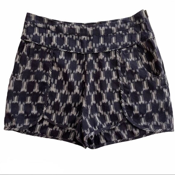 URBAN Outfitters Staring at Stars Printed Shorts Blue Size 4 - Picture 1 of 7